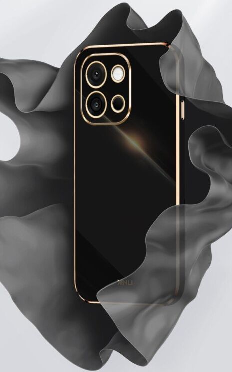 Защитный чехол XINLI Porcelain Design для OnePlus 13T - Black: фото 8 из 8