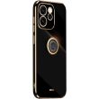 Защитный чехол XINLI Porcelain Ring для OPPO Reno 15 F/FS - Black (405827B)