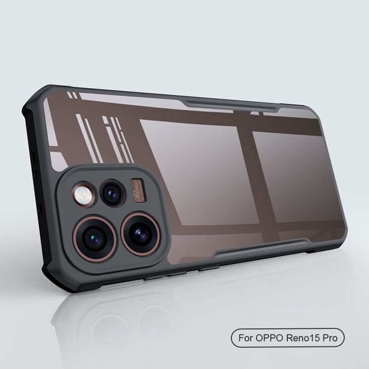 Захисний чохол XUNDD Rugged Case для OPPO Reno 15 Pro - Black: фото 2 з 8