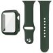 Захисний комплект IMAK Watch Strap + Case для Apple Watch 40 mm - Dark Green (251852DG). Фото 5 з 14