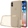Силиконовый (TPU) чехол NILLKIN Nature для iPhone X / iPhone XS - Gold (136201F)