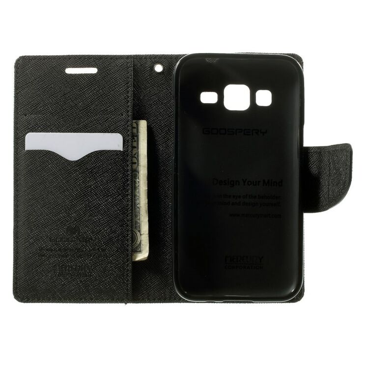 Чехол MERCURY Fancy Diary для Samsung Core Prime (G360/361) - Black: фото 4 из 10
