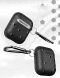 Чехол Deexe Honeycomb Pattern для Apple AirPods 1 / 2 - Black (204510B). Фото 3 из 8