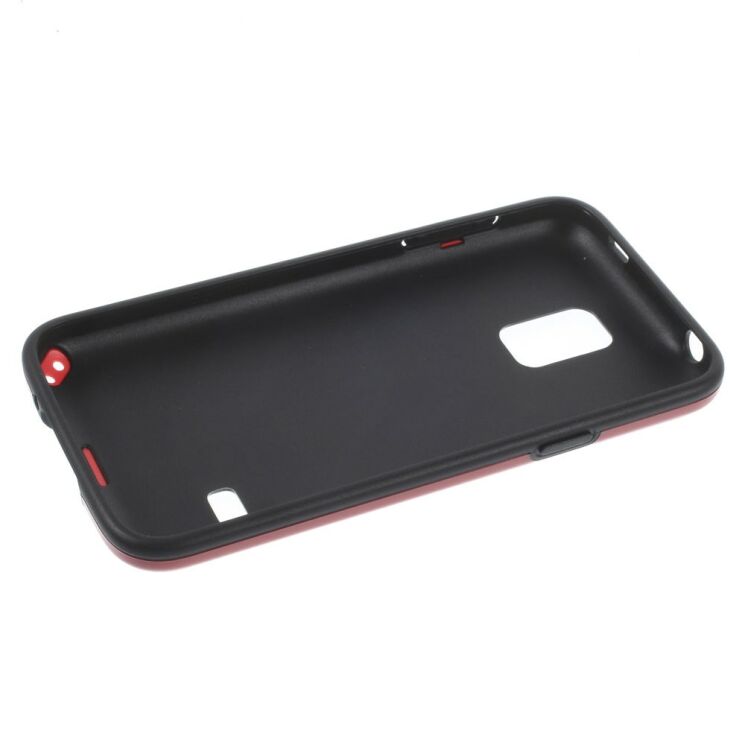 Силиконовая накладка Dexee Cube Pattern для Samsung Galaxy S5 mini (G800) - Red: фото 3 з 6
