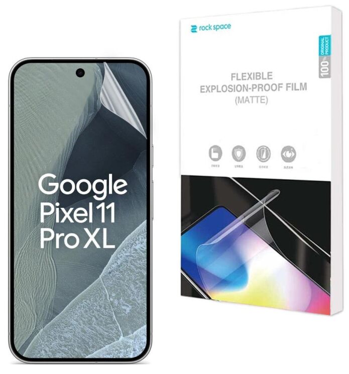 Антибликовая пленка на экран RockSpace Explosion-Proof Matte для Google Pixel 11 Pro XL: фото 1 из 8