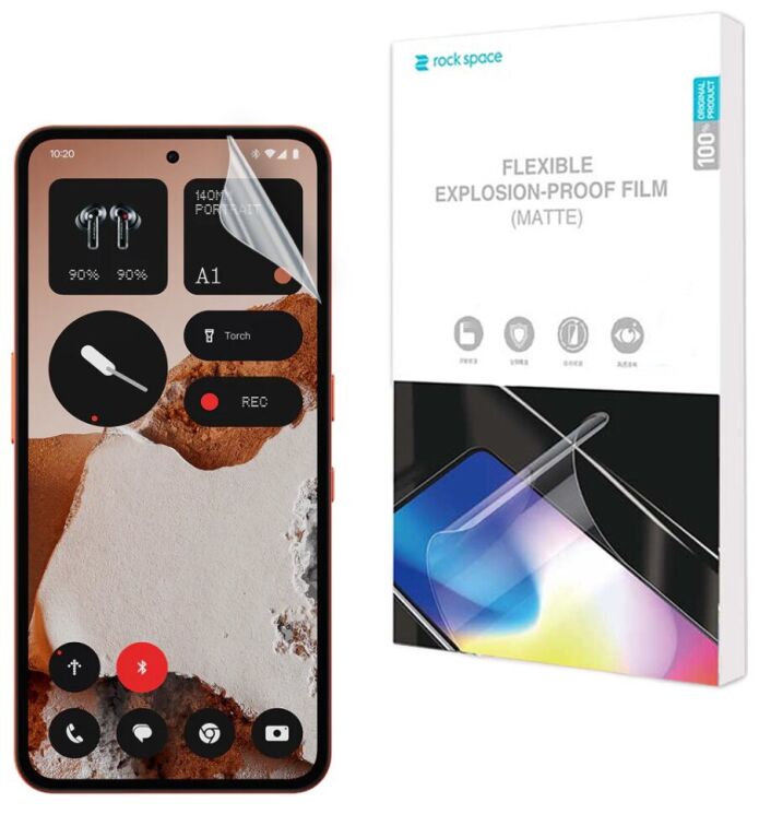 Антиблікова плівка на екран RockSpace Explosion-Proof Matte для Nothing CMF Phone 2 Pro: фото 1 з 8