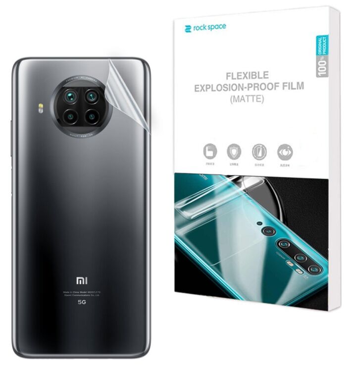 Антиблікова плівка на задню панель RockSpace Explosion-Proof Matte для Xiaomi Mi 10T Lite: фото 1 з 10