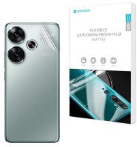 Антибликовая пленка на заднюю панель RockSpace Explosion-Proof Matte для Xiaomi Poco F6: фото 1 из 9