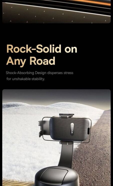 Автомобільний тримач Baseus PrimeTrip C03 (C0013C01) - Black: фото 10 з 15