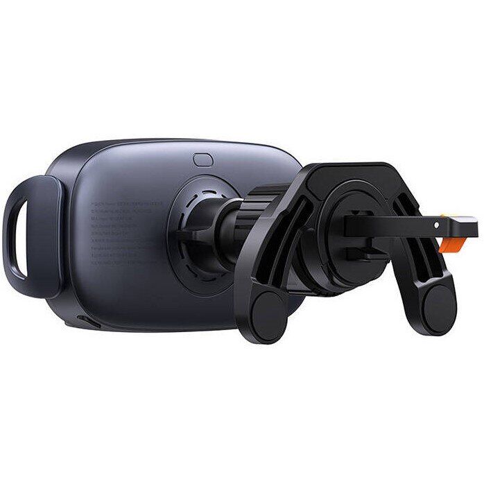 Автомобільний тримач із бездротовою зарядкою Baseus LightChaser Series (C40355901111-00) - Black: фото 3 з 17