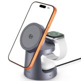 Беспроводное зарядное устройство Tech-Protect 3 in 1 A48 (25W) - Dark Grey: фото 1 из 10