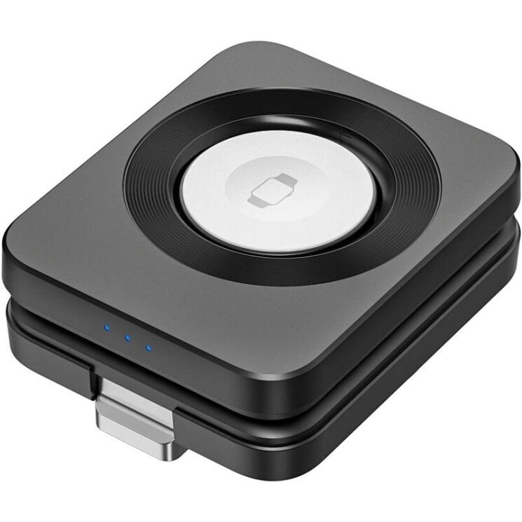 Беспроводное зарядное устройство WIWU Wi-W028 QI2 3 in 1 (15W) - Black: фото 4 из 5