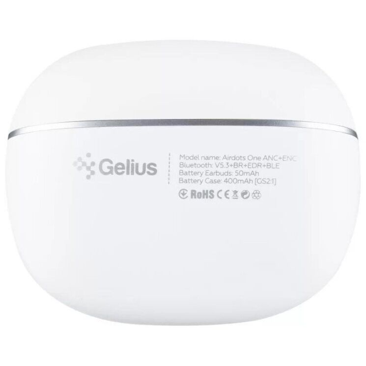 Беспроводные наушники Gelius Pro Airdots One ANC/ENC GP-TWS003 - White: фото 10 из 12