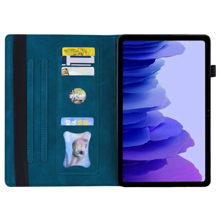 Чехол Deexe Business Style для Samsung Galaxy Tab S9 FE / Tab S10 Lite / Tab S10 FE - Blue (338937L) Чехол Deexe Business Style для Samsung Galaxy Tab S9 FE / Tab S10 Lite / Tab S10 FE - Blue: фото 2 из 13