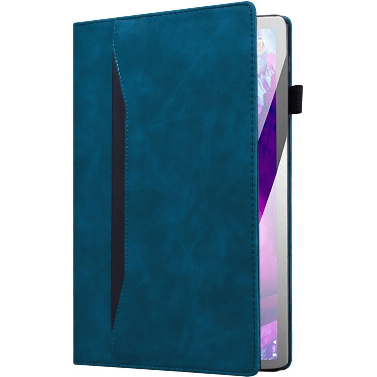 Чехол Deexe Business Style для Samsung Galaxy Tab S9 FE / Tab S10 Lite / Tab S10 FE - Blue (338937L) Чехол Deexe Business Style для Samsung Galaxy Tab S9 FE / Tab S10 Lite / Tab S10 FE - Blue: фото 6 из 13