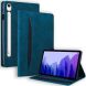 Чехол Deexe Business Style для Samsung Galaxy Tab S9 FE / Tab S10 Lite / Tab S10 FE - Blue (338937L). Фото 1 из 13