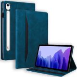 Чехол Deexe Business Style для Samsung Galaxy Tab S9 FE / Tab S10 Lite / Tab S10 FE - Blue: фото 1 из 13