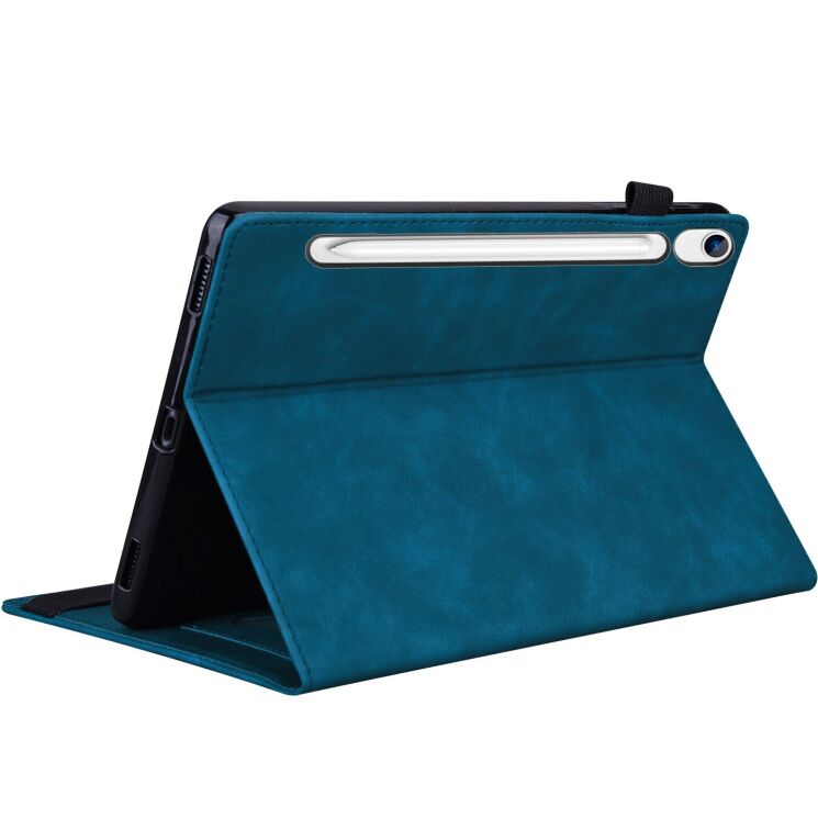 Чехол Deexe Business Style для Samsung Galaxy Tab S9 FE / Tab S10 Lite / Tab S10 FE - Blue (338937L) Чехол Deexe Business Style для Samsung Galaxy Tab S9 FE / Tab S10 Lite / Tab S10 FE - Blue: фото 4 из 13