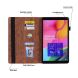 Чехол Deexe Business Style для Samsung Galaxy Tab S9 FE / Tab S10 Lite / Tab S10 FE - Brown (338937Z). Фото 12 з 13