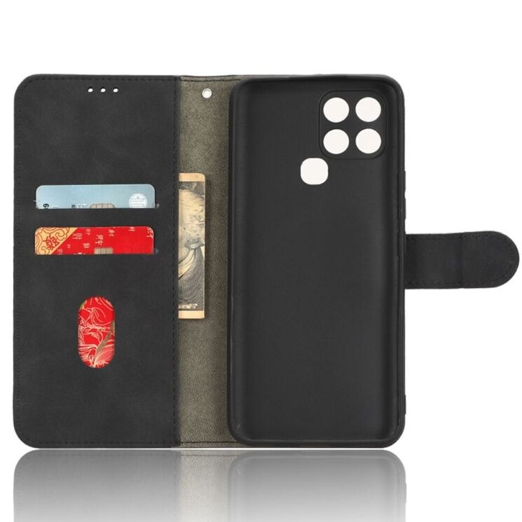 Чехол Deexe Classic Wallet для Infinix Smart 6 (X6511) - Black: фото 6 из 6