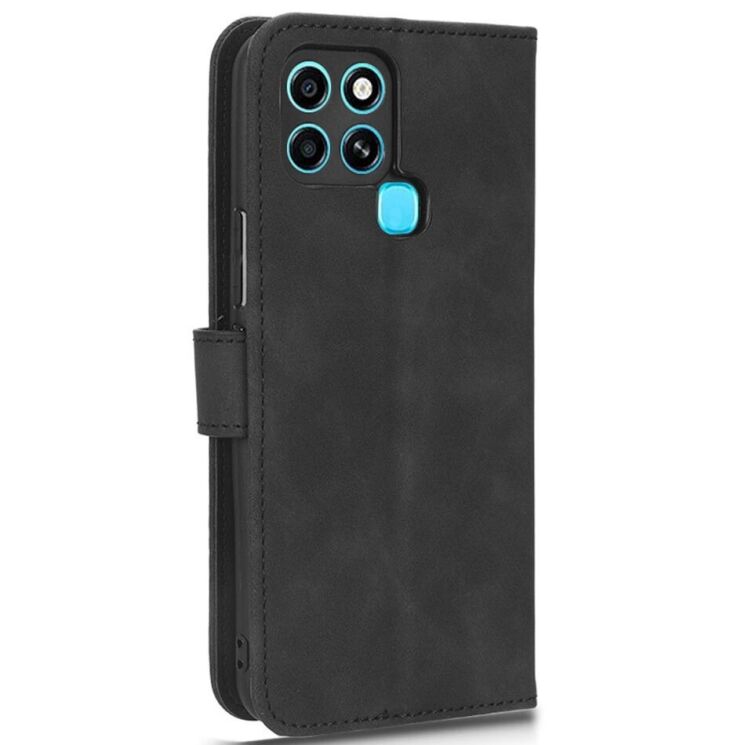 Чехол Deexe Classic Wallet для Infinix Smart 6 (X6511) - Black: фото 3 из 6