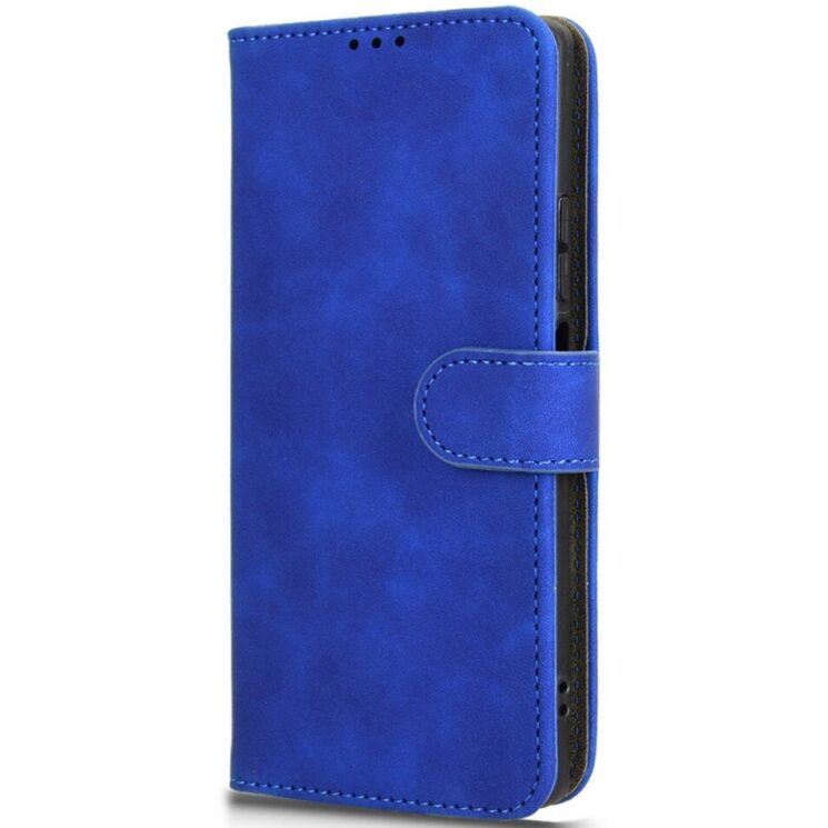 Чехол Deexe Classic Wallet для TECNO Camon 40 (CM5) - Blue: фото 6 из 6