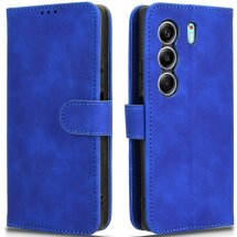Чехол Deexe Classic Wallet для TECNO Camon 40 (CM5) - Blue: фото 1 из 6