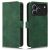 Чехол Deexe Classic Wallet для TECNO Spark 50 - Green: фото 1 из 6