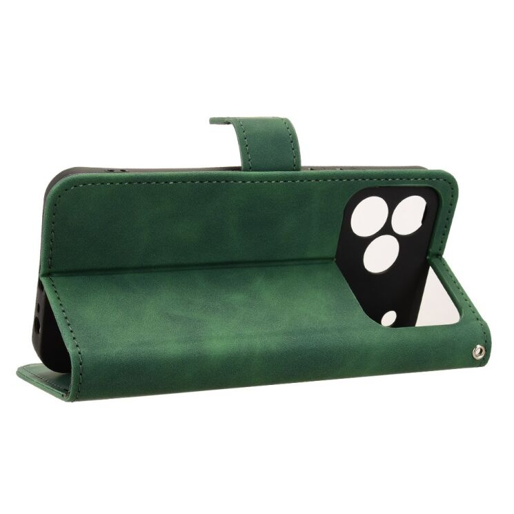 Чехол Deexe Classic Wallet для TECNO Spark 50 - Green: фото 4 из 6
