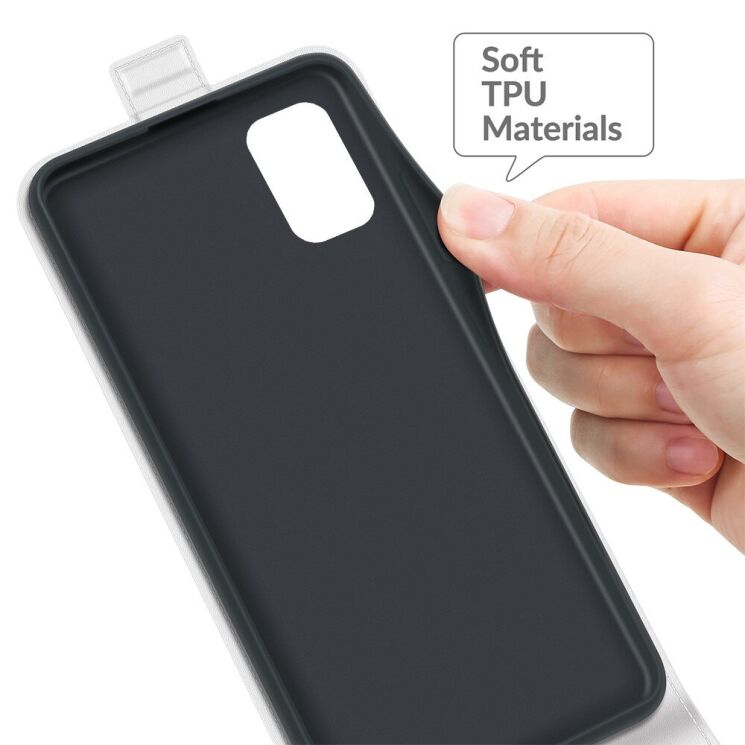 Чехол Deexe Flip Case для ZTE Blade V2020 Smart - White: фото 6 из 11