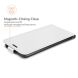 Чехол Deexe Flip Case для ZTE Blade V2020 Smart - White (277600W). Фото 5 из 11