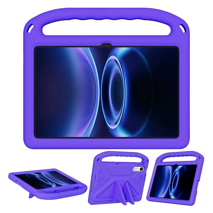 Чехол Deexe KickStand Cover для Xiaomi Redmi Pad 2 SE / Pad 2 9.7 - Purple (407909V) Чехол Deexe KickStand Cover для Xiaomi Redmi Pad 2 SE / Pad 2 9.7 - Purple: фото 2 из 7