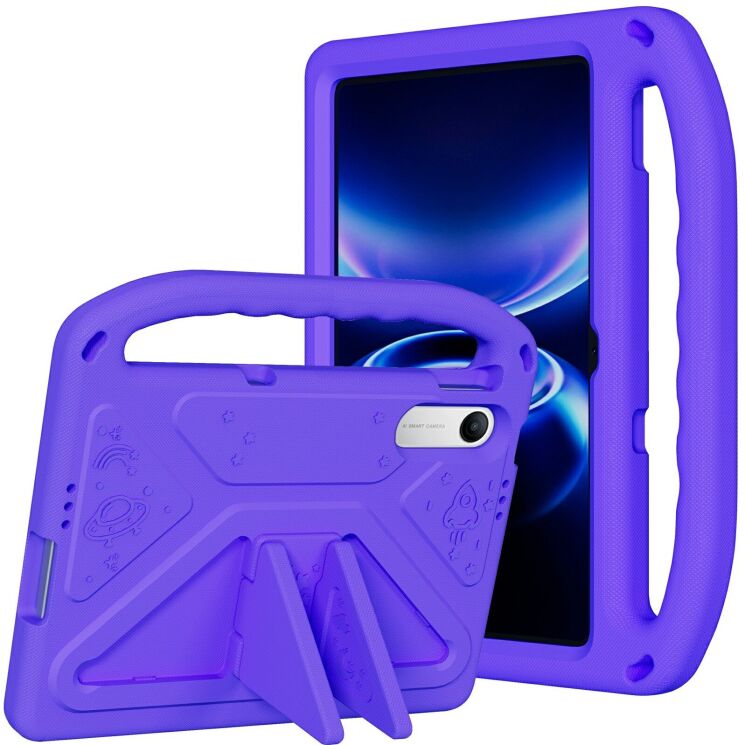 Чехол Deexe KickStand Cover для Xiaomi Redmi Pad 2 SE / Pad 2 9.7 - Purple (407909V) Чехол Deexe KickStand Cover для Xiaomi Redmi Pad 2 SE / Pad 2 9.7 - Purple: фото 1 из 7