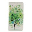 Чехол Deexe Life Style Wallet для Huawei Honor 9X Lite - Green Tree (281206E)