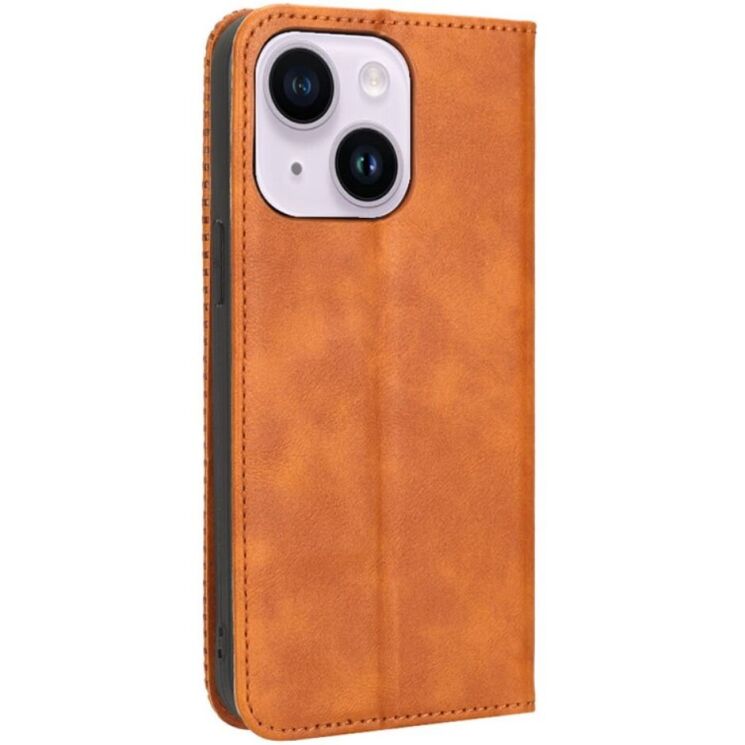 Чохол Deexe Retro Style для Apple iPhone 15 - Brown: фото 5 з 6