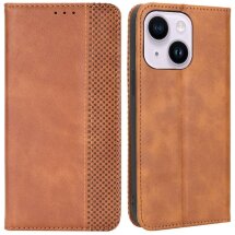 Чохол Deexe Retro Style для Apple iPhone 15 - Brown: фото 1 з 6