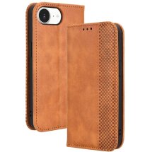 Чехол Deexe Retro Style для Apple iPhone 16e - Brown: фото 1 из 7