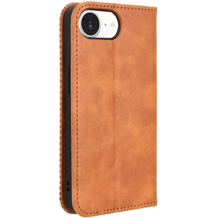 Чохол Deexe Retro Style для Apple iPhone 16e - Brown: фото 6 з 7