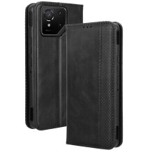 Чехол Deexe Retro Style для ASUS ROG Phone 9 / 9 Pro - Black: фото 1 из 7