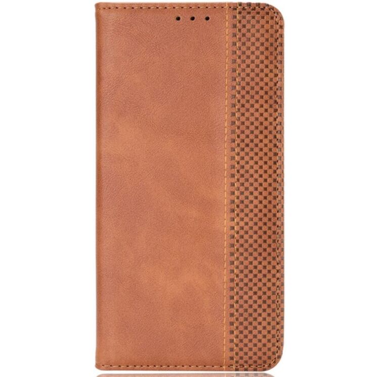 Чохол Deexe Retro Style для Honor Magic 6 Pro - Brown: фото 5 з 7