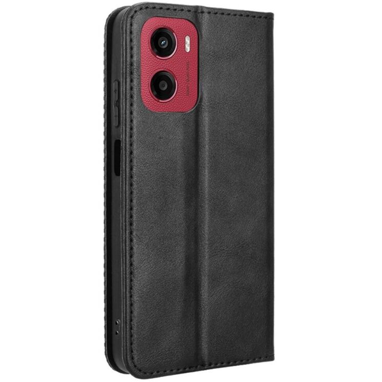 Чохол Deexe Retro Style для Motorola Moto G05 / Moto E15 - Black: фото 6 з 7