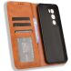 Чехол Deexe Retro Style для OPPO Reno 12 Pro - Brown (356903Z). Фото 4 из 7
