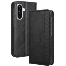 Чехол Deexe Retro Style для Samsung Galaxy A36 (A366) - Black: фото 1 из 7