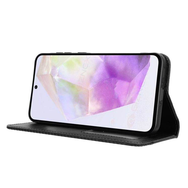 Чохол Deexe Retro Style для Samsung Galaxy A36 (A366) - Black: фото 3 з 7