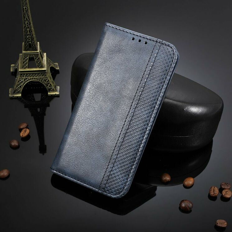 Чехол Deexe Retro Style для Samsung Galaxy S20 (G980) - Blue: фото 9 из 16
