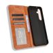 Чохол Deexe Retro Style для Samsung Galaxy S24 FE (S721) - Brown (367594Z). Фото 4 з 7