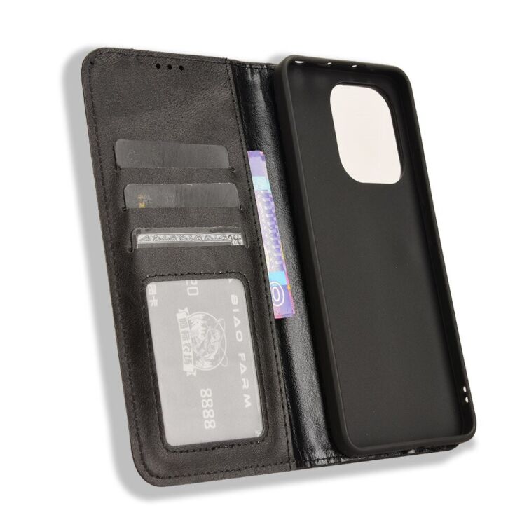 Чехол Deexe Retro Style для Xiaomi Redmi Note 13 - Black: фото 2 из 9