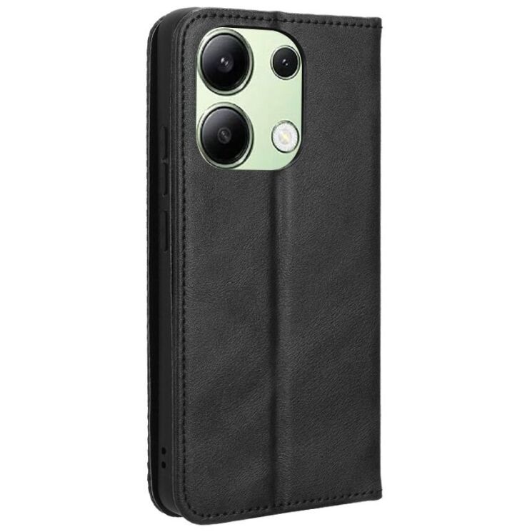 Чехол Deexe Retro Style для Xiaomi Redmi Note 13 - Black: фото 6 из 9