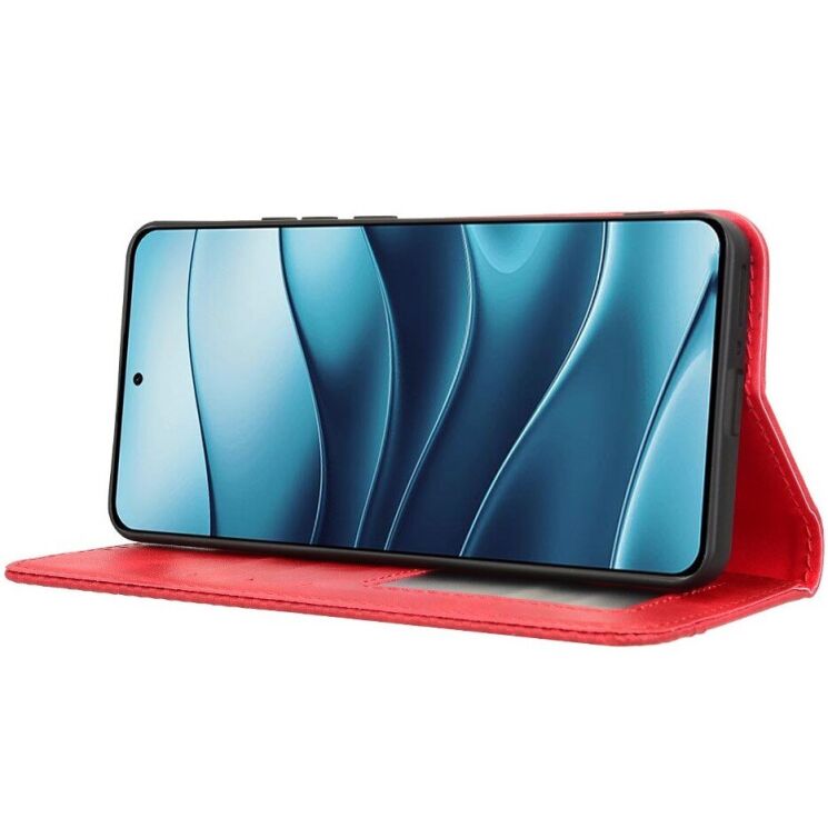 Чехол Deexe Retro Style для Xiaomi Redmi Note 14 5G - Red: фото 4 из 7