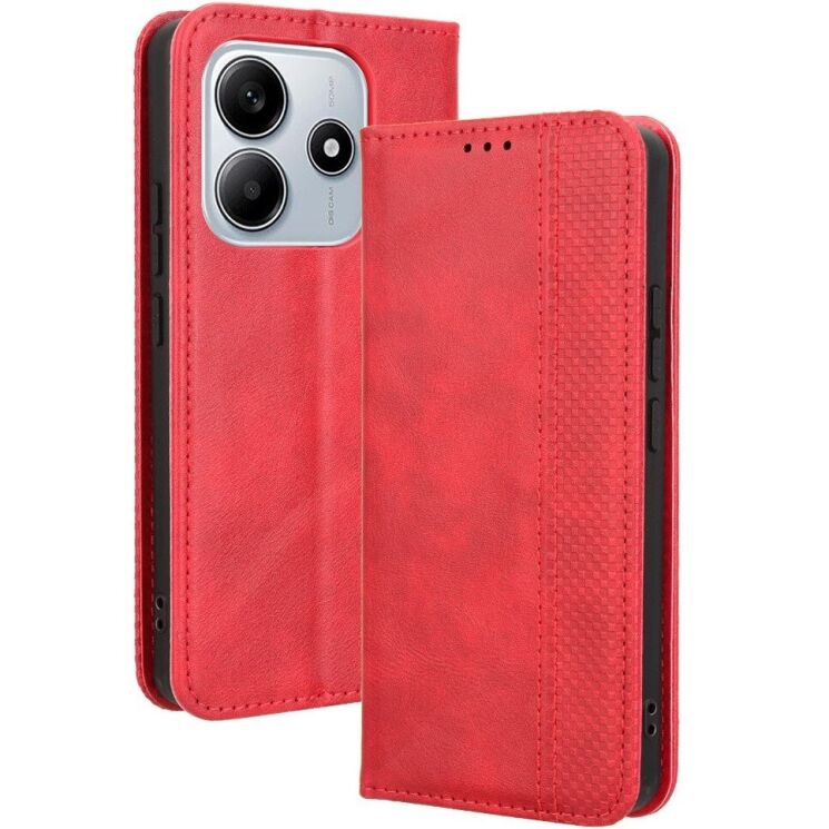 Чехол Deexe Retro Style для Xiaomi Redmi Note 14 5G - Red: фото 1 из 7